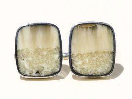 Jim Jenkins - Ancient Walrus Tusk Ivory Cufflinks