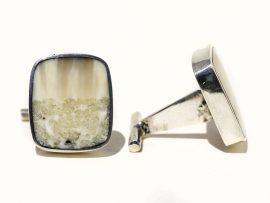 Jim Jenkins - Ancient Walrus Tusk Ivory Cufflinks