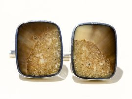 Jim Jenkins - Ancient Walrus Tusk Ivory Cufflinks