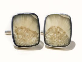 Ancient Walrus Tusk Ivory Cufflinks