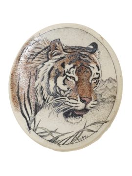 Margi Meyer Scrimshaw - Beautiful Bengal Tiger