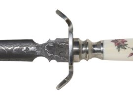 Unknown Artist - Charming Scrimshaw Letter Opener
