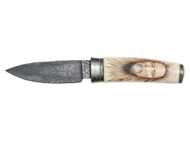 Gary Williams Scrimshaw - Arctic Hunter