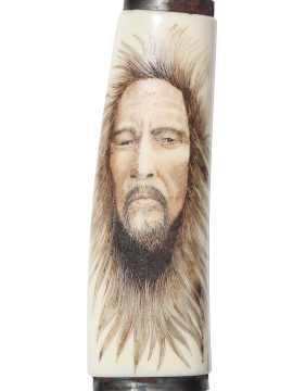 Gary Williams Scrimshaw - Arctic Hunter